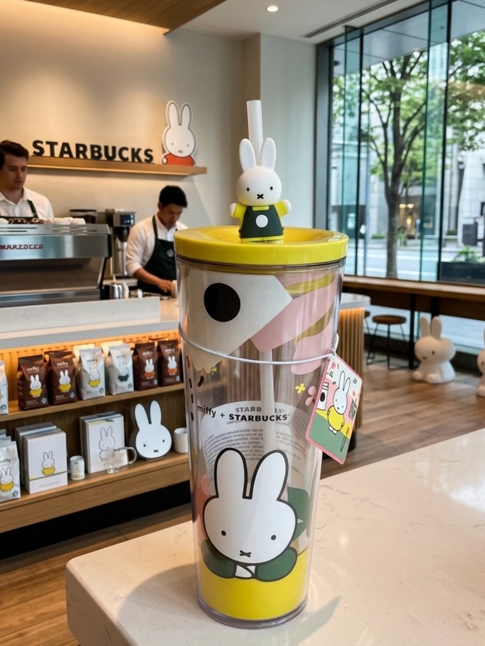 Starbucks X Miffy Limited Edition Collab 24Oz Straw Cup
